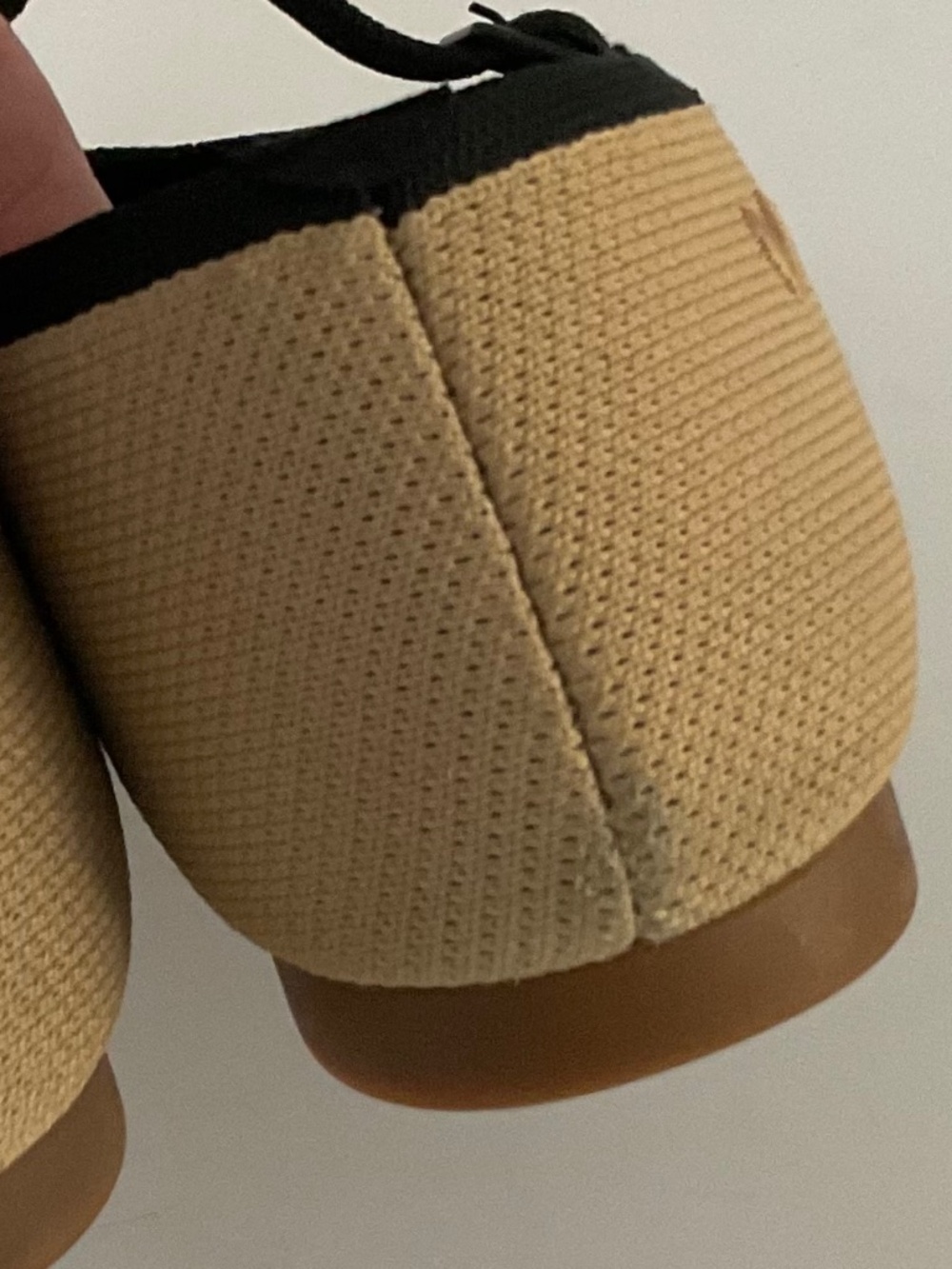 VIVAIA Margot Mary-Jane Square-Toe Ballet Flats Nude Peach/Black Size EU 39.5 - Picture 11 of 11